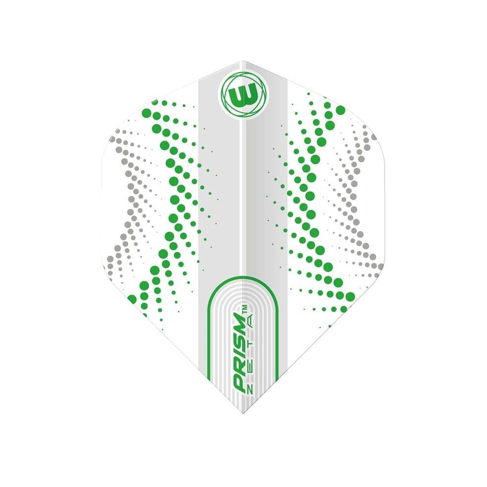 Masquedardos Winmau darts standard prism Zeta white green 6915.314