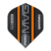 Masquedardos Winmau Darts Standard Prism Alpha Mvg Black Orange Logo Stripe 6915.715 Flights