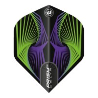 Masquedardos # Feathers Winmau Darts Standard Prism Delta Green Purple