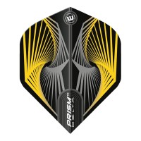 Masquedardos # Feathers Winmau Darts Standard Prism Delta Yellow Grey #