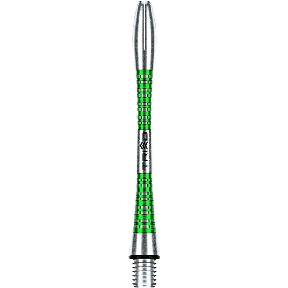 Masquedardos Cañas Winmau Darts Triad Aluminium Green Short 35mm  7013.103