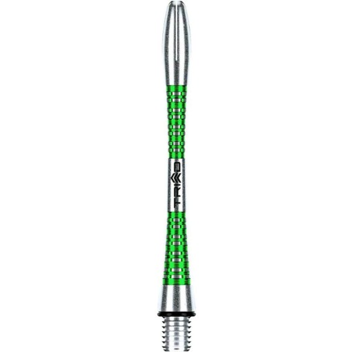 Masquedardos Cañas Winmau Darts Triad Aluminium Green Short 35mm  7013.103