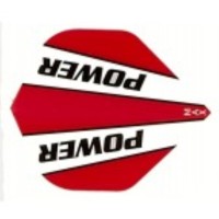 Masquedardos Plumas Power Max Standard Logo Roja/blanca Px-106