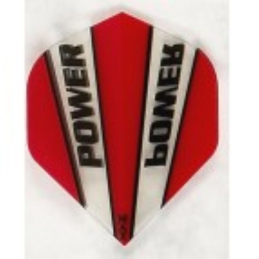 Masquedardos Plumas Power Max Standard Logo Roja Y Transparente Px-118