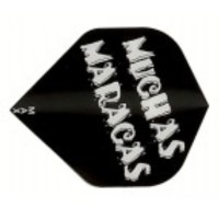 Masquedardos Power Max Standard feathers many Maracas black Px-114