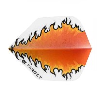 Masquedardos Feathers Target Darts No 6 Vision white orange fire 300820