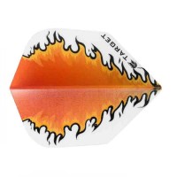 Masquedardos Feathers Target Darts No 6 Vision white orange fire 300820