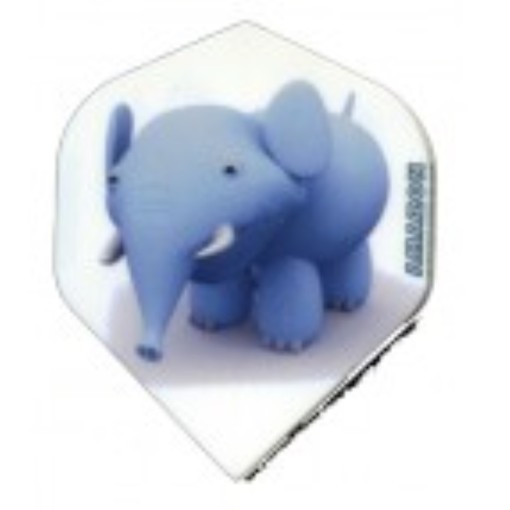 Masquedardos Plumas Ruthless Cartoon Standard Elefante Azc-5