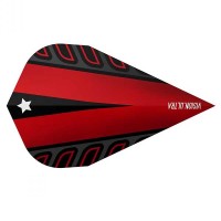 Masquedardos Feathers Target Darts Voltage vision ultra red 333450