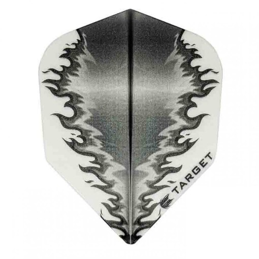 Masquedardos Feathers Target Darts No 6 Vision black grey fire 300830