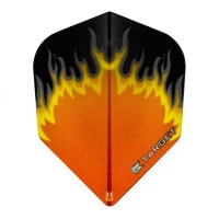 Masquedardos Plumas Target Darts No6 Vision Red Yellow Flame 300780