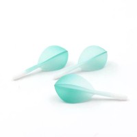 Masquedardos Plumas Flights Darts Cuesoul Tero Ak5 Gradation Dark Green Teardrop M  Csak-51sdjb