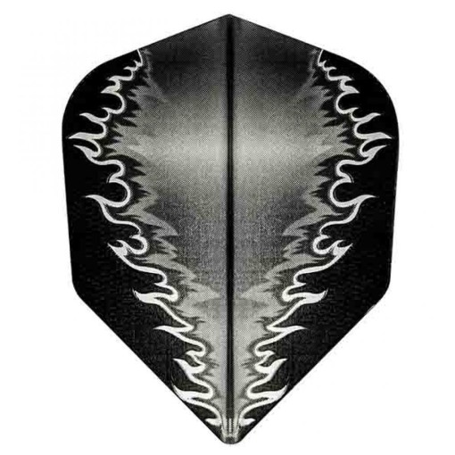 Masquedardos Plume Target Darts No6 Vision Black Grey Fire 300790