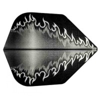 Masquedardos Feathers Target Darts No 6 Vision black grey fire 300790