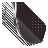 Masquedardos Plumas Bulls Darts De Metrixx Slim preto 50161