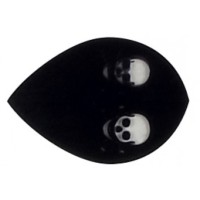 Masquedardos Plumas Poly Metronic Oval Calavera 3564