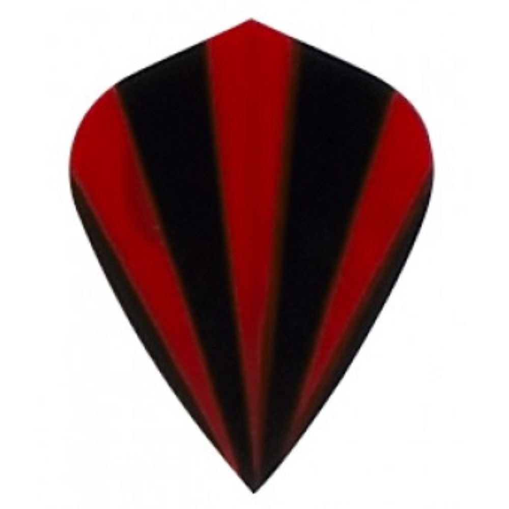 Masquedardos Poly Metronic Kite Feathers Red Stripes 4536