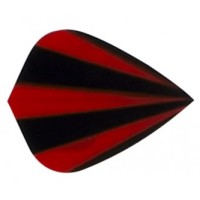 Masquedardos Poly Metronic Kite Feathers Red Stripes 4536