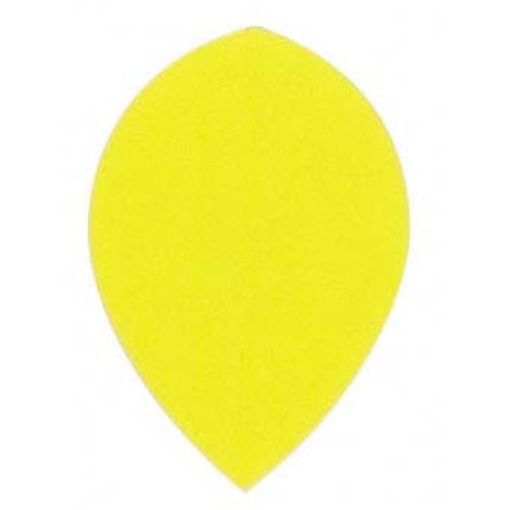 Masquedardos Poly Metronic Oval Yellow Flights