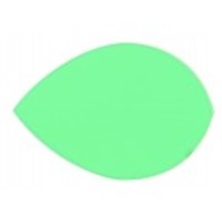 Masquedardos Plumas Poly Metronic Oval Verde Fluro