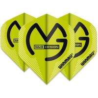 Masquedardos Plumas Winmau Darts Michael Van Gerwen Design Mega Standard  8121