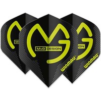 Masquedardos Winmau Darts Michael Van Gerwen Design Mega Standard 8121 Flights