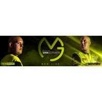 Masquedardos Plumas Winmau Darts Michael Van Gerwen Design Mega Standard  8121