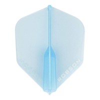 Masquedardos Pluma Bulls Darts Robson Crystal Standard Micul Albastru Transparent 51755