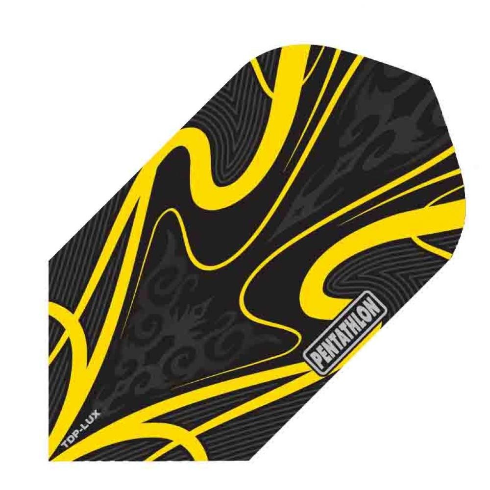 Masquedardos Pentathlon Flights Tdp Lux Slim Black Yellow Tdp Lux Black Slim Pnt 4102