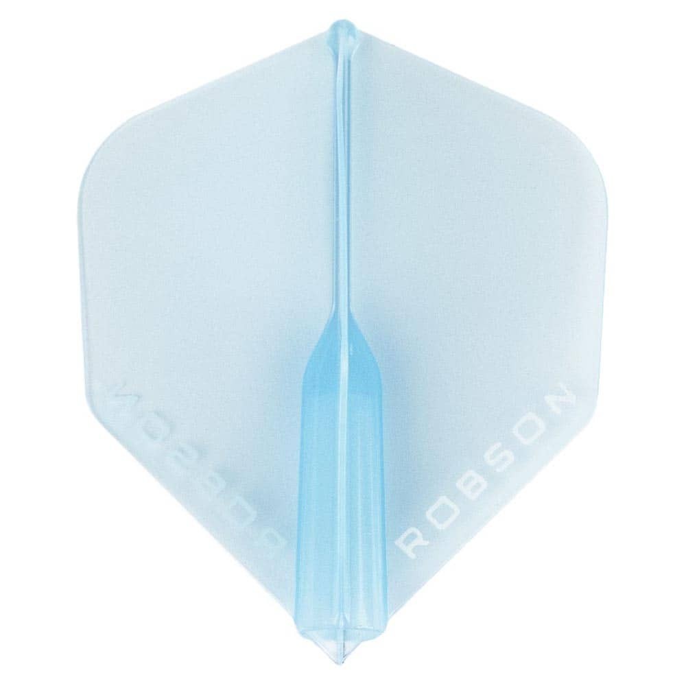 Masquedardos Feather Bulls Darts Robson Crystal Standard Blue Transparent is 51751