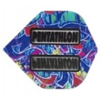 Masquedardos Plumas Pentathlon Standard Colores Y Flechas 2043