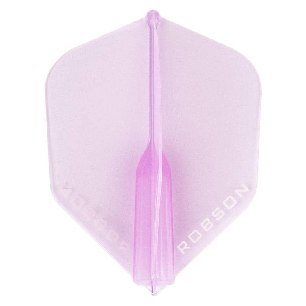 Masquedardos Feather Bulls Darts Robson Crystal standard small transparent pink 51756