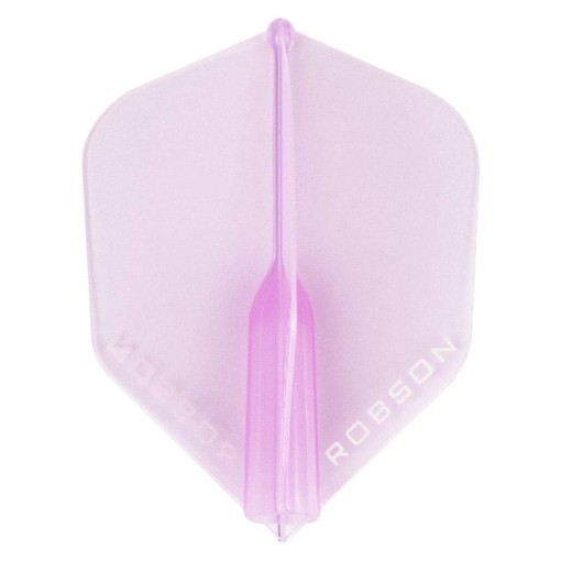 Masquedardos Pluma Bulls Darts Robson Crystal Estandar Small Rosa Transparente 51756