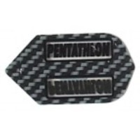 Masquedardos Pentathlon Slim Flights Schwarz/Grau 2231