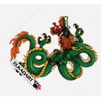 Masquedardos Plumas Elkadarts Standard Extra Extra Strong Dragon