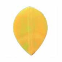 Masquedardos Feathers Iridescent Smooth Oval Yellow
