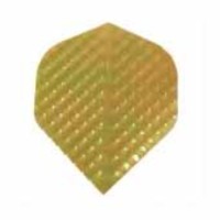 Masquedardos Iridescent embossed standard feathers Yellow