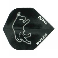 Masquedardos Bull's Darts Standard One50 Flights - Schwarz Bu-50801