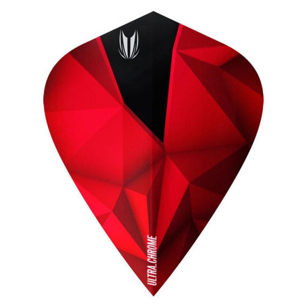 Masquedardos Peří Target Darts Shard Ultra Chrome Red Kite Let 333090