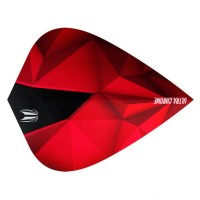 Masquedardos Peří Target Darts Shard Ultra Chrome Red Kite Let 333090