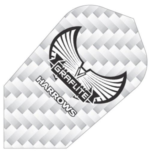 Masquedardos Harrows Graflite Slim Silver 7011 Flights