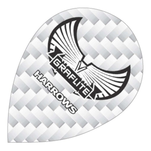 Masquedardos Химикалки Harrows Graflite Oval Silver 7012