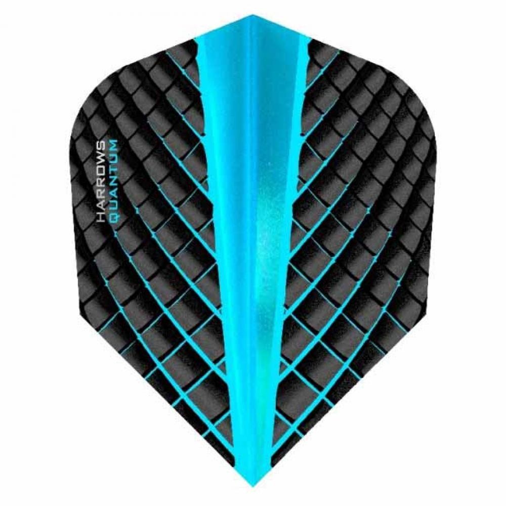 Masquedardos Plumas Harrows Darts Flights Quantum Aqua Standard   6805.