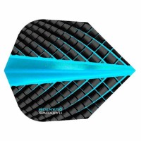 Masquedardos Feathers Harrows Darts This is Quantum Aqua Standard 6805.