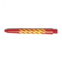 Masquedardos Tiges Spiroline Nylon Long Rouge/Jaune (50mm)