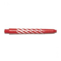 Masquedardos Spiroline Nylon long rods Red/white (50 mm)