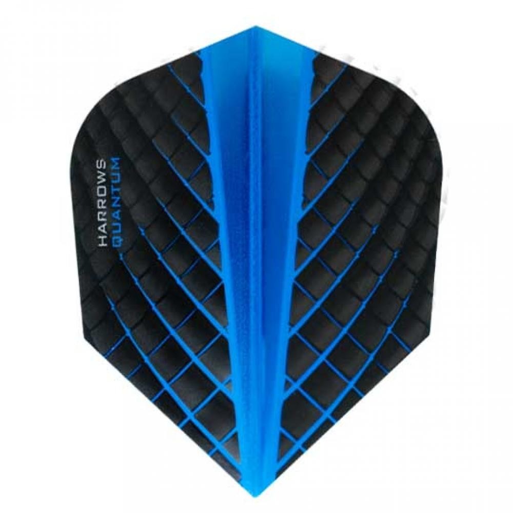 Masquedardos Feathers Harrows Darts Flights from Quantum Dark Blue Standard 6803