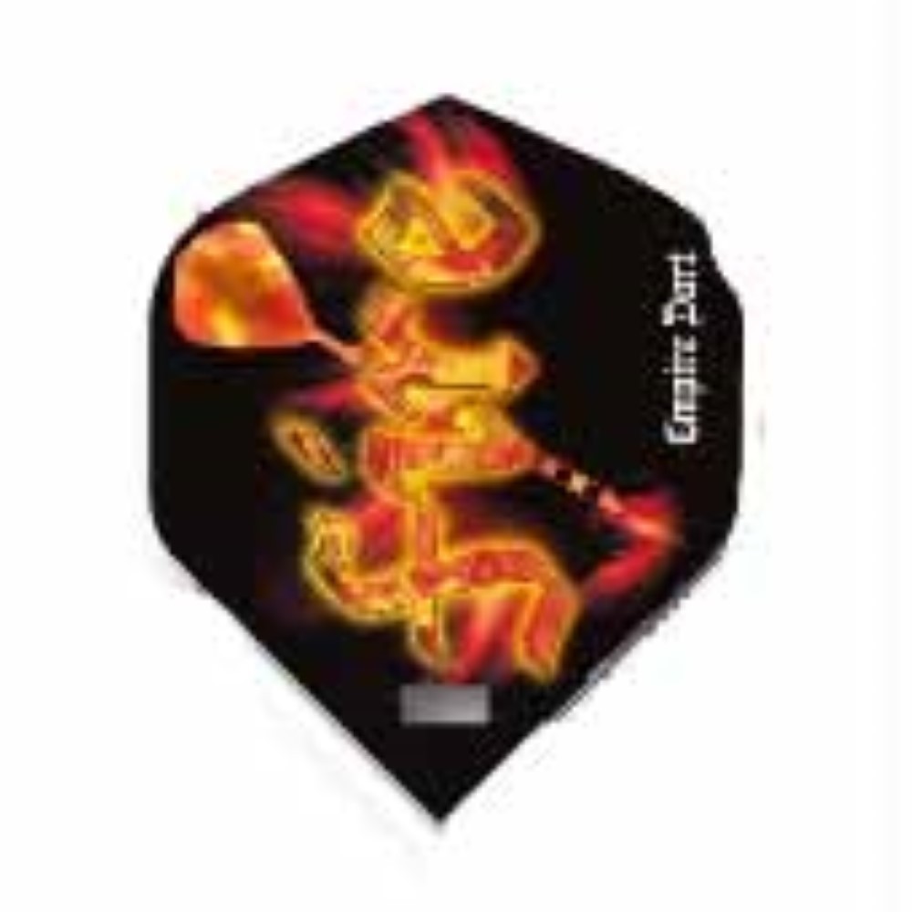 Masquedardos Plumas Empire Darts Standard Fire 25863