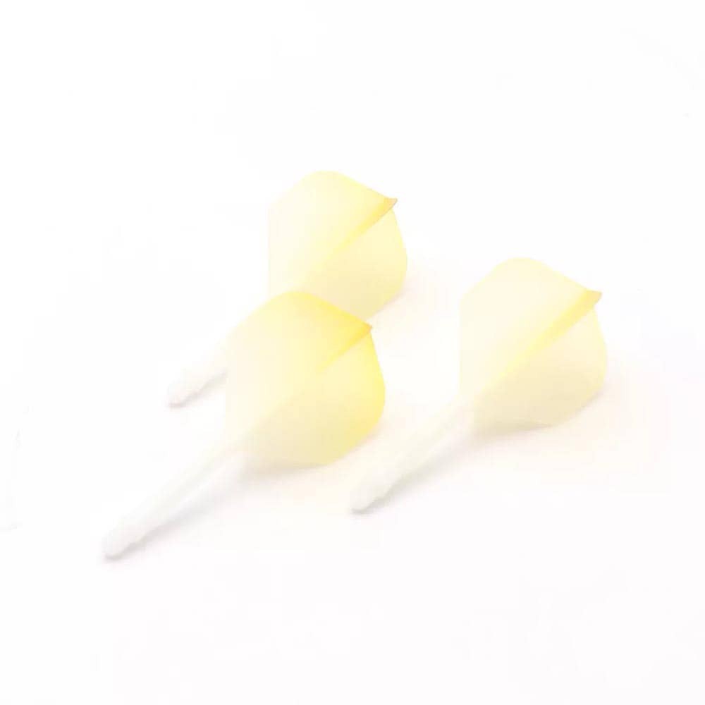 Masquedardos Flights Dart Cuesoul Tero Ak5 Gradation Yellow Standard L Csak-56xljb