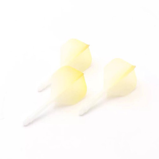 Masquedardos Flights feathers Darts Cuesoul Tero Ak5 Gradation Yellow Standard L Csak-56xljb